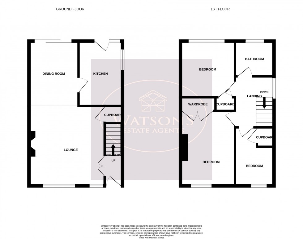 Floorplan for Lovell Close, Nottingham