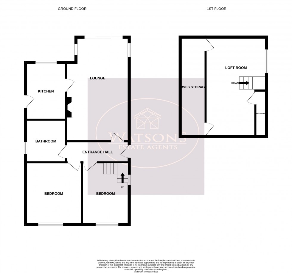 Floorplan for Eastwood, Nottingham