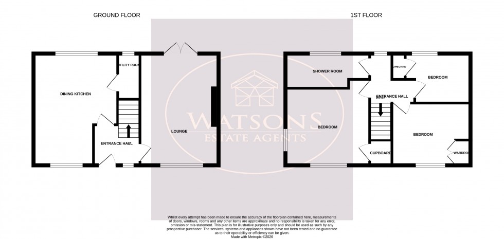Floorplan for Brinsley, Nottingham