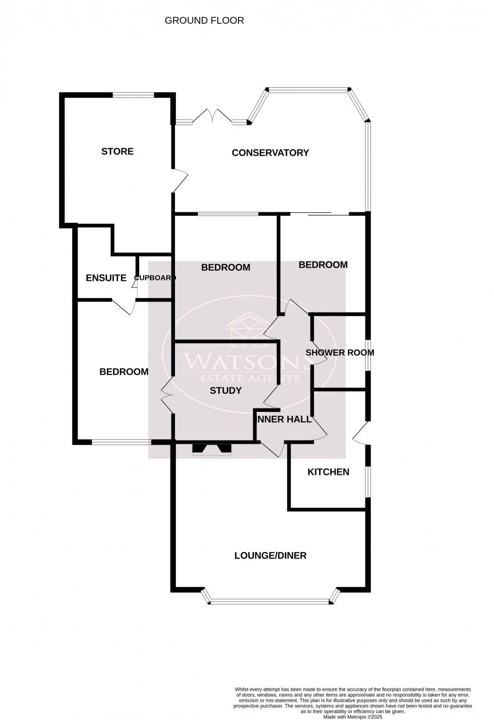 Floorplan for Newthorpe, Nottingham