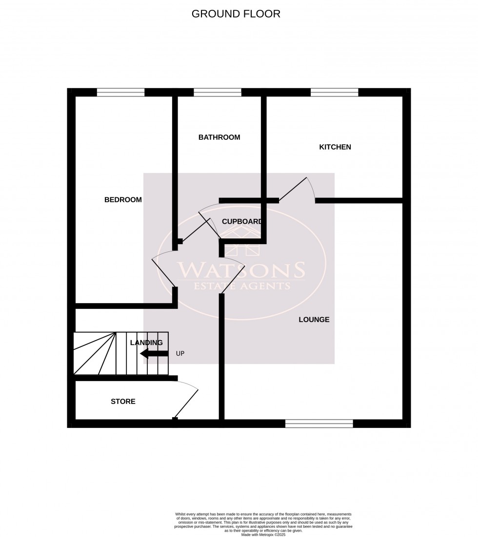 Floorplan for Ingleby Close, Nottingham
