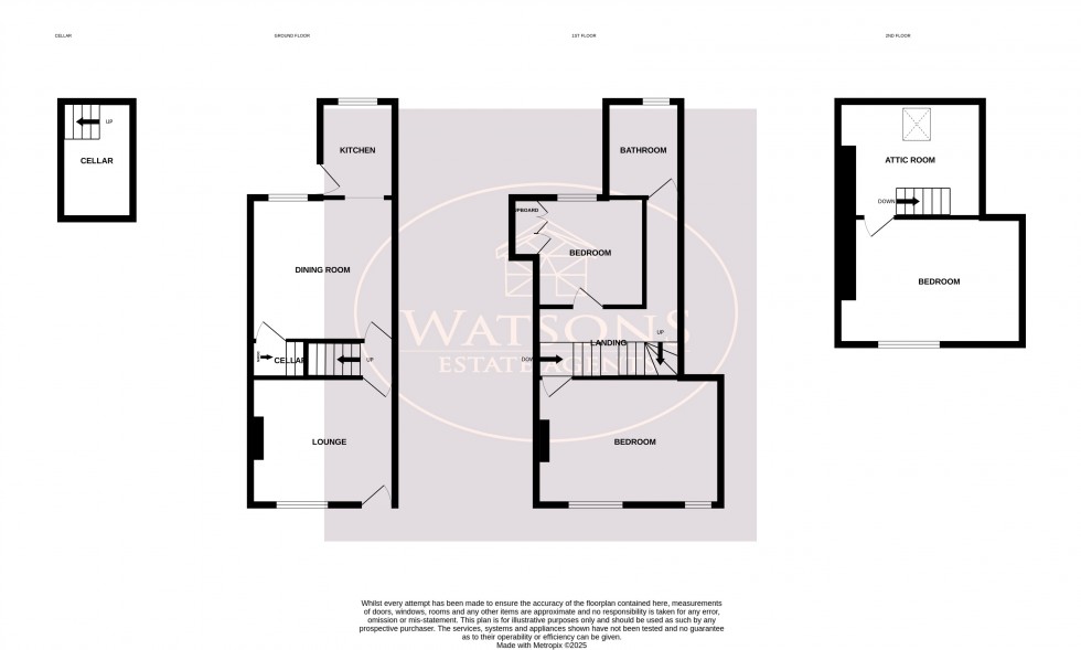 Floorplan for Hucknall, Nottingham