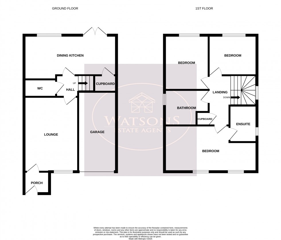 Floorplan for Eastwood, Nottingham