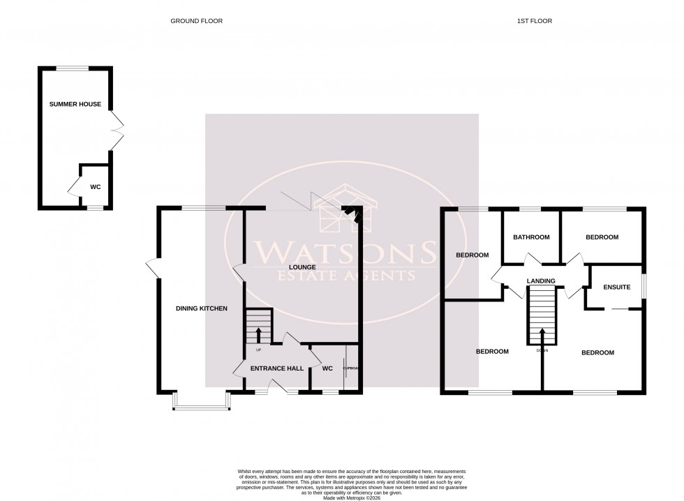 Floorplan for Kimberley, Nottingham