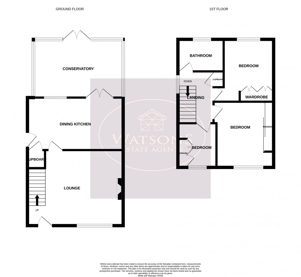 Floorplan for Meadow Rise, Nottingham, Nottinghamshire