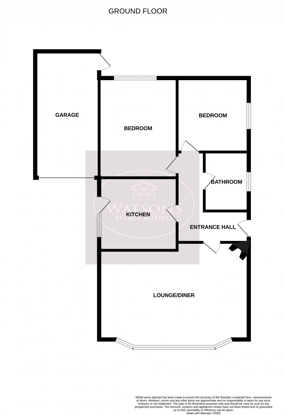 Floorplan for Newthorpe, Nottingham