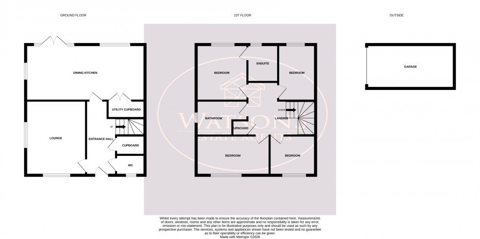 Floorplan for Giltbrook, Nottingham