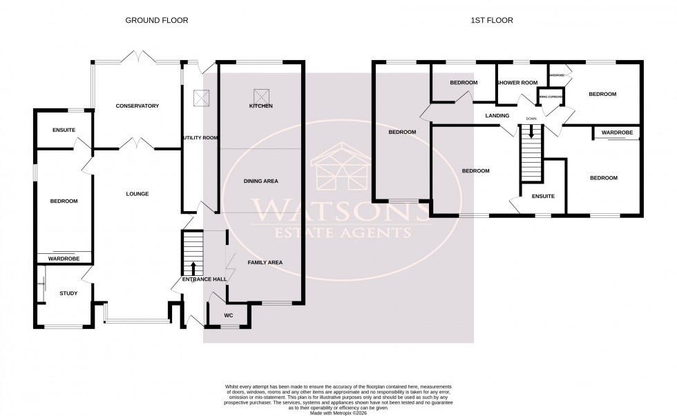 Floorplan for Nuthall, Nottingham, Nottinghamshire