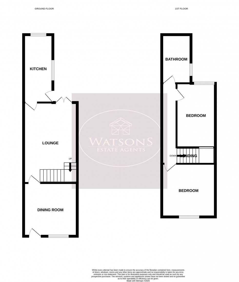 Floorplan for Pye Bridge, Alfreton, Derbyshire