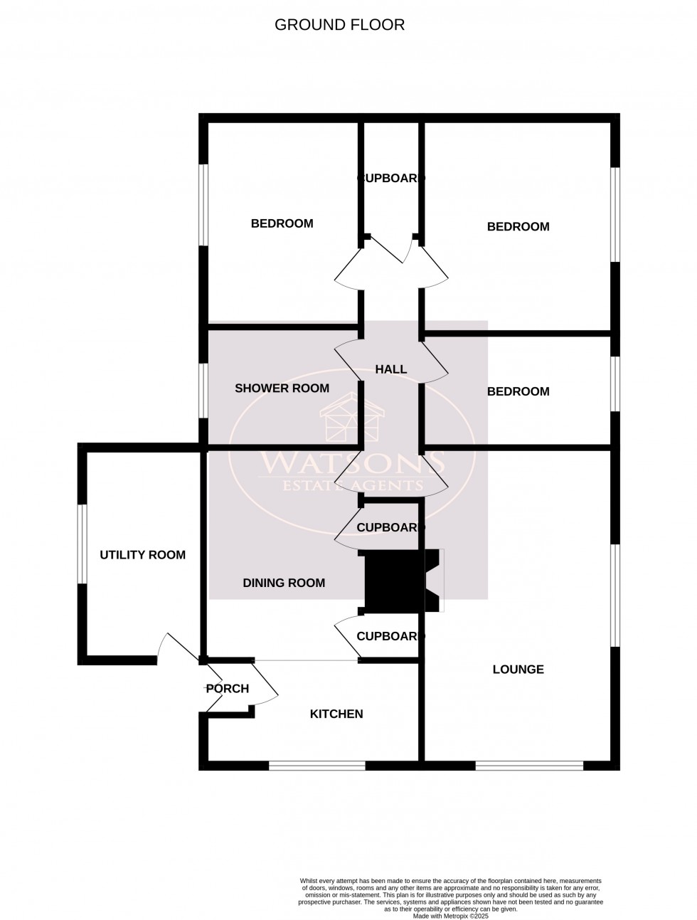 Floorplan for Selston, Nottingham