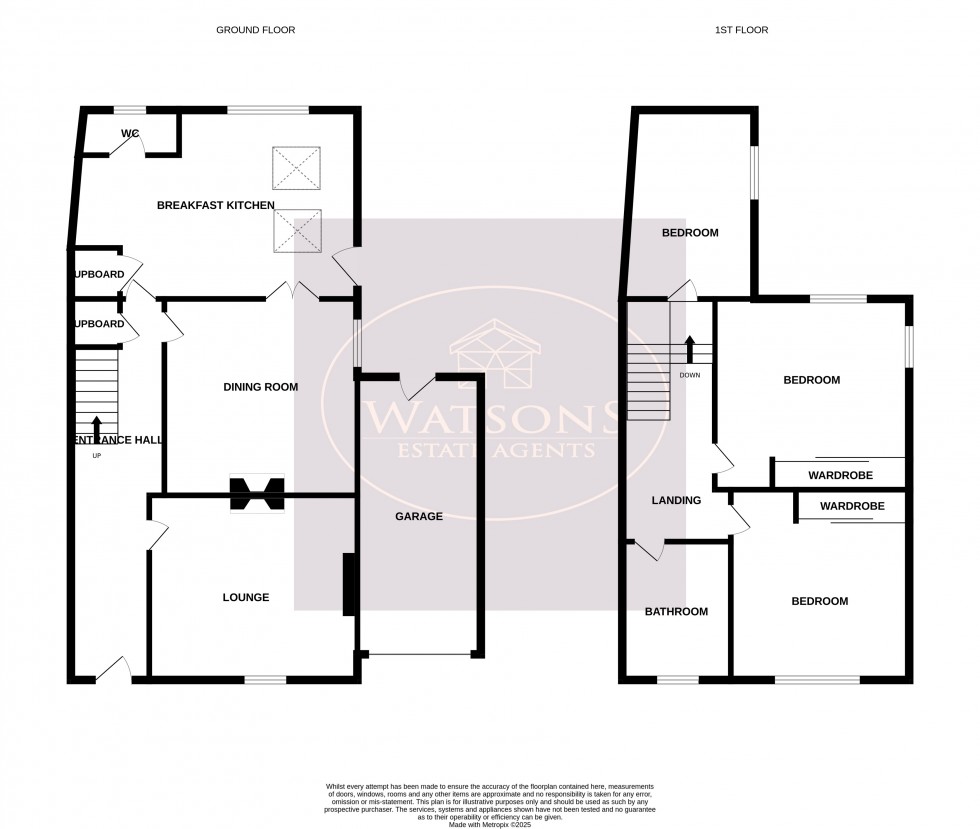 Floorplan for Kimberley, Nottingham