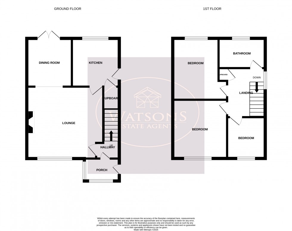 Floorplan for Springfield Drive, Nottingham