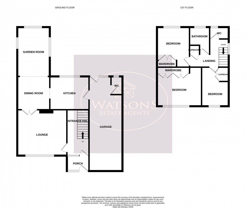Floorplan for Newthorpe, Nottingham