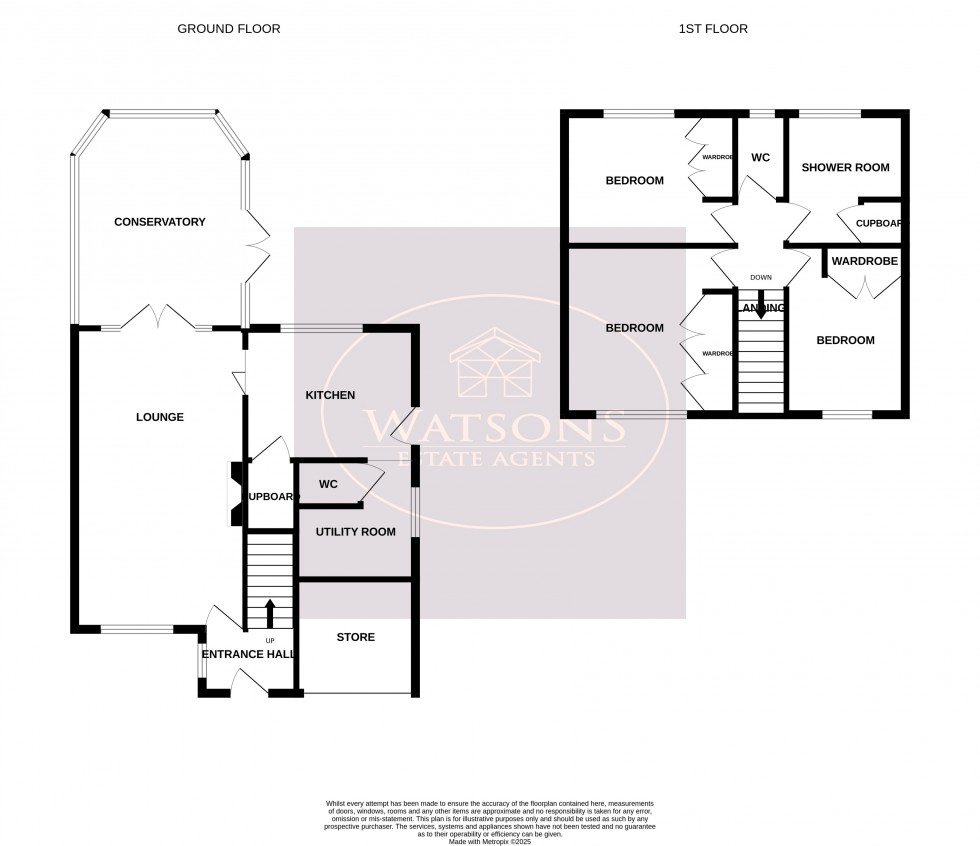 Floorplan for Nuthall, Nottingham