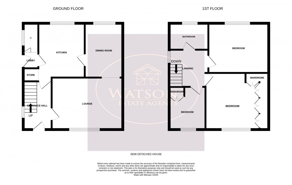 Floorplan for Bracebridge Drive, Nottingham