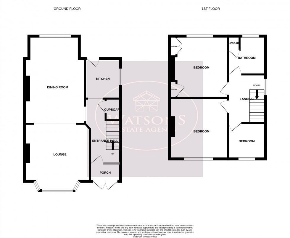 Floorplan for Eastwood, Nottingham