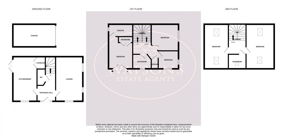 Floorplan for Eastwood, Nottingham
