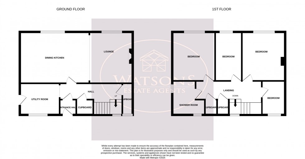 Floorplan for Eastwood, Nottingham