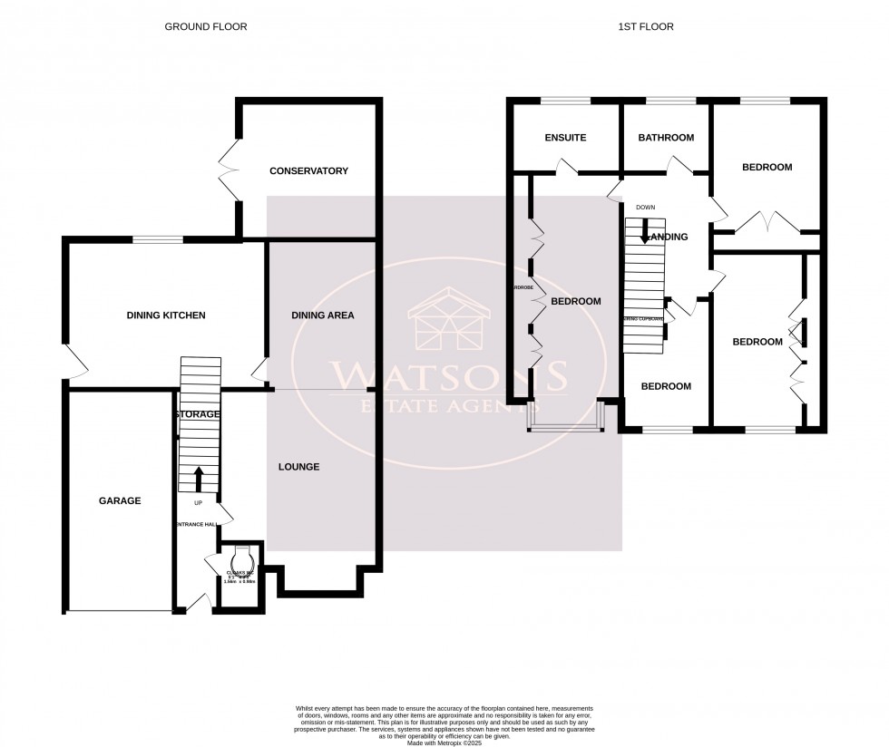 Floorplan for Nuthall, Nottingham