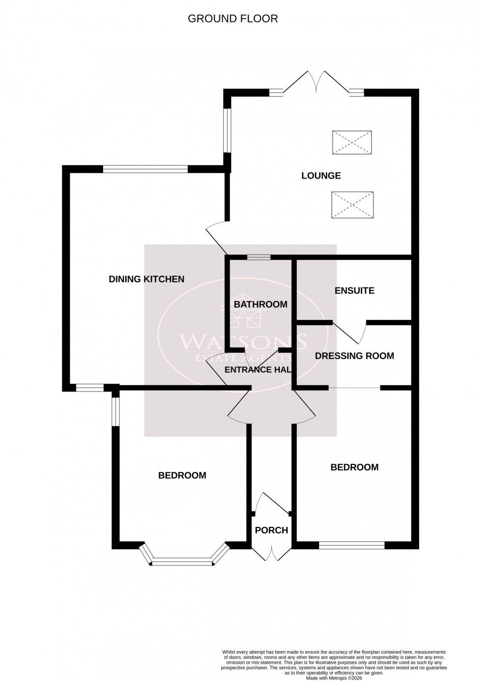 Floorplan for Jacksdale, Nottingham