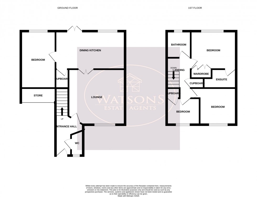 Floorplan for Awsworth, Nottingham