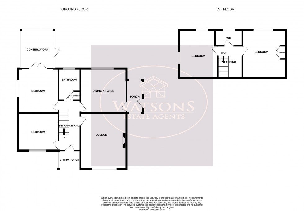 Floorplan for Newthorpe, Nottingham
