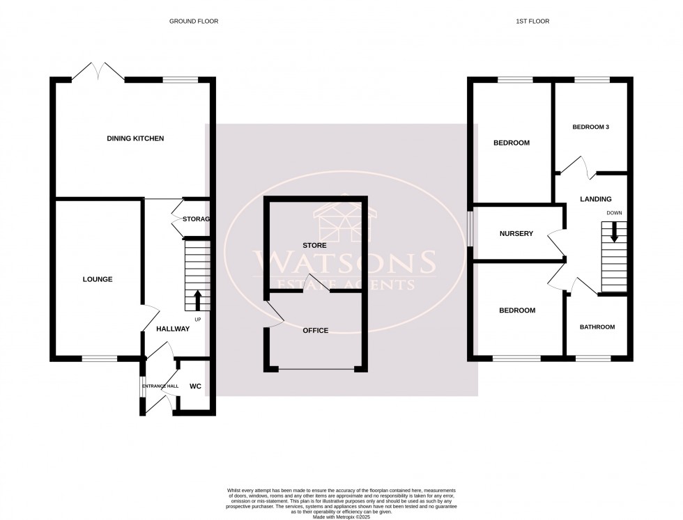Floorplan for Eastwood, Nottingham