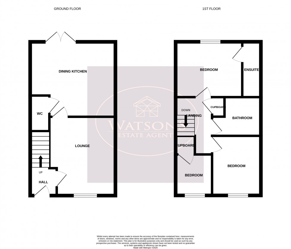 Floorplan for Kimberley, Nottingham