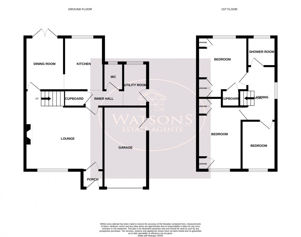 Floorplan for Nuthall, Nottingham