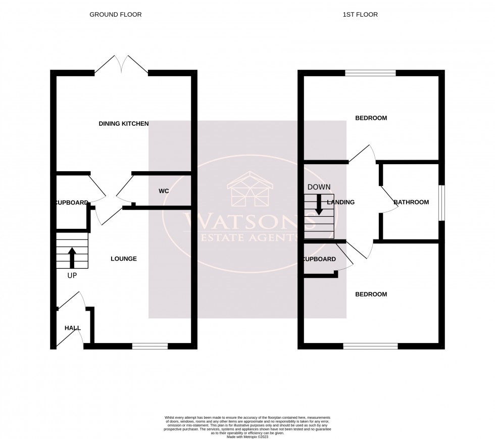 Floorplan for Selsby Close, Nottingham