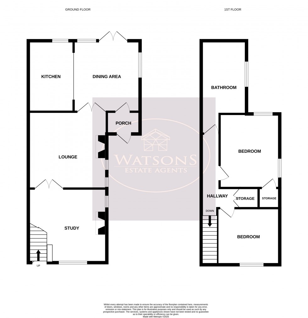 Floorplan for Riddings, Alfreton, Derbyshire