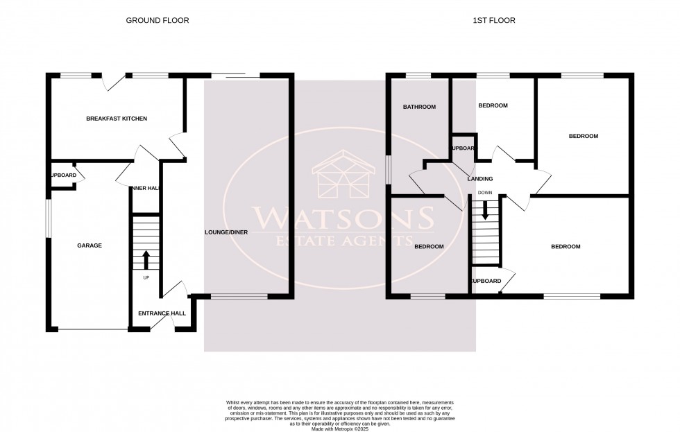 Floorplan for Newthorpe, Nottingham
