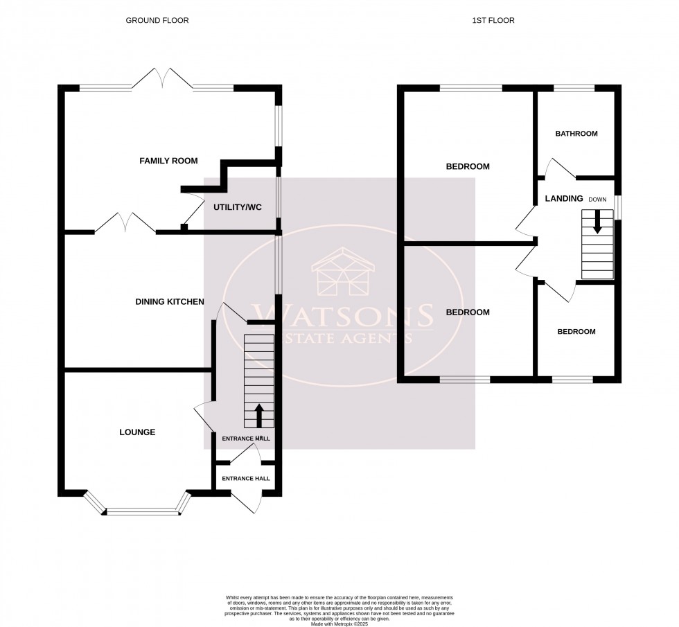 Floorplan for Selston, Nottingham