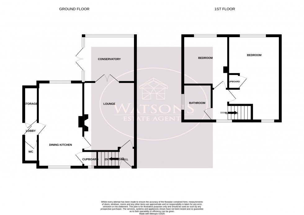 Floorplan for Kimberley, Nottingham