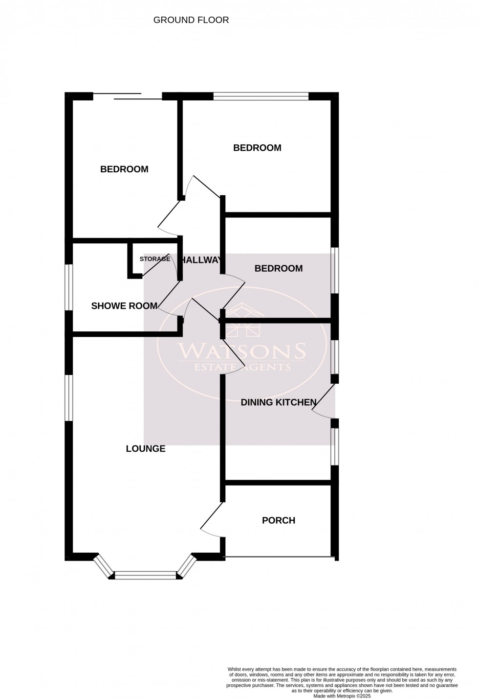 Floorplan for Newthorpe, Nottingham