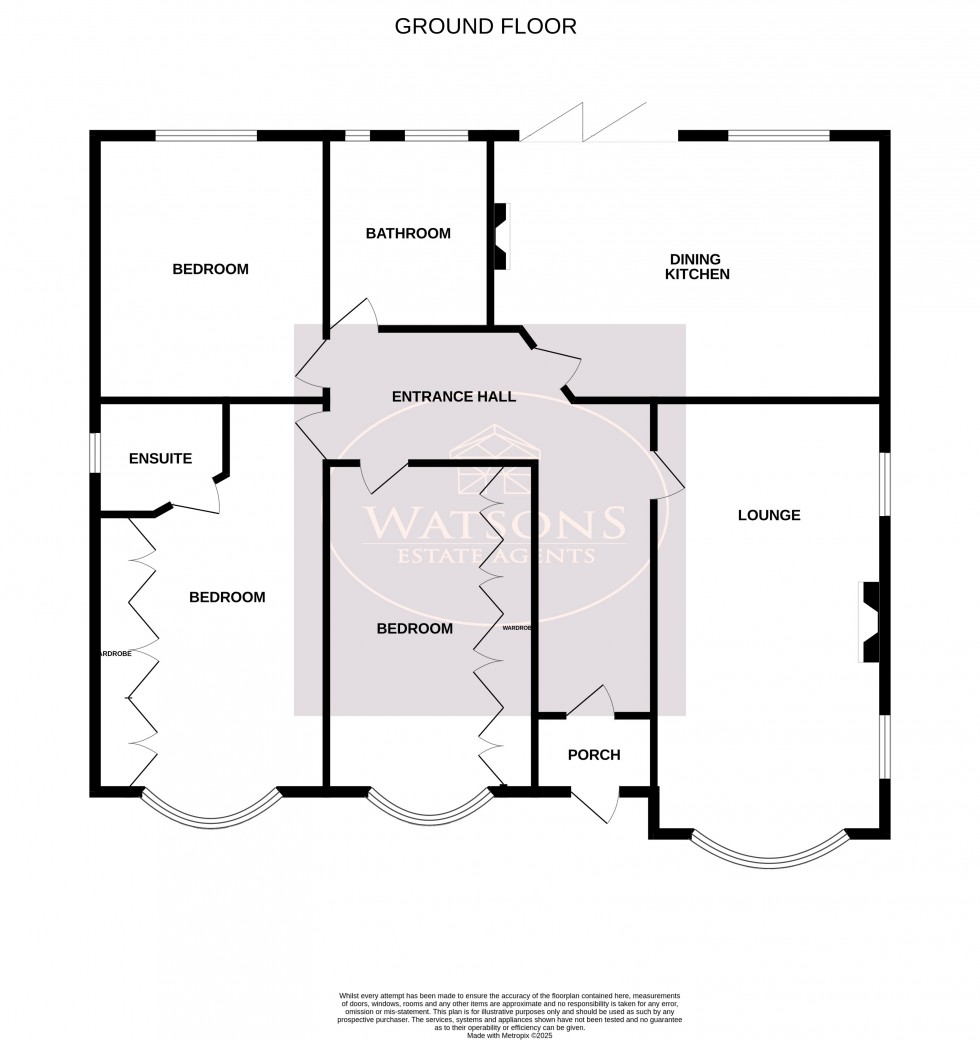 Floorplan for Nuthall, Nottingham