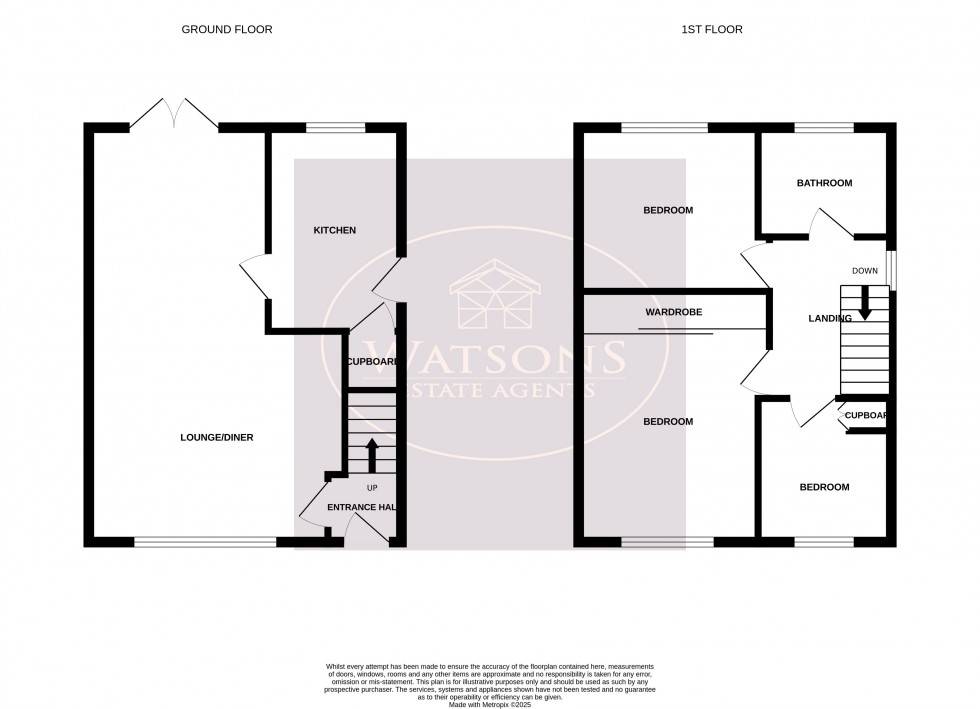 Floorplan for Eastwood, Nottingham