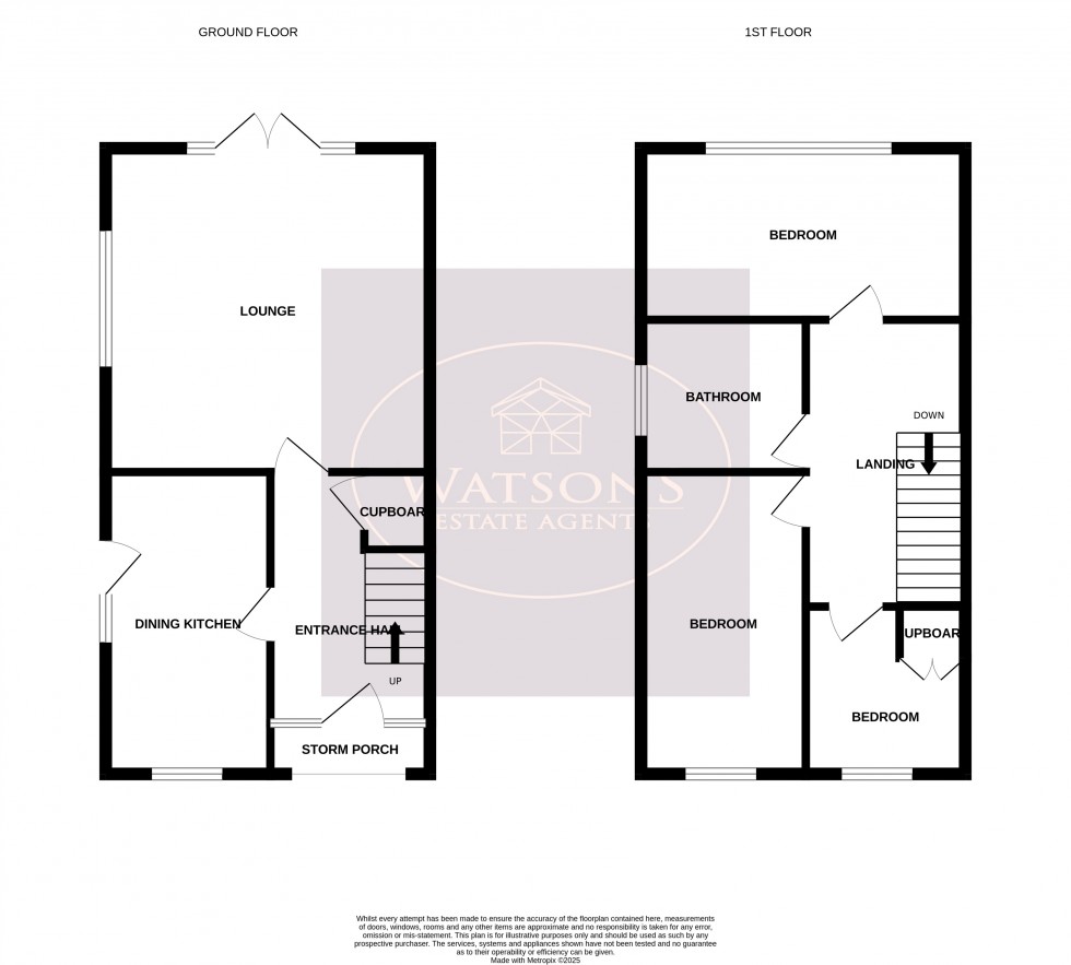 Floorplan for Eastwood, Nottingham