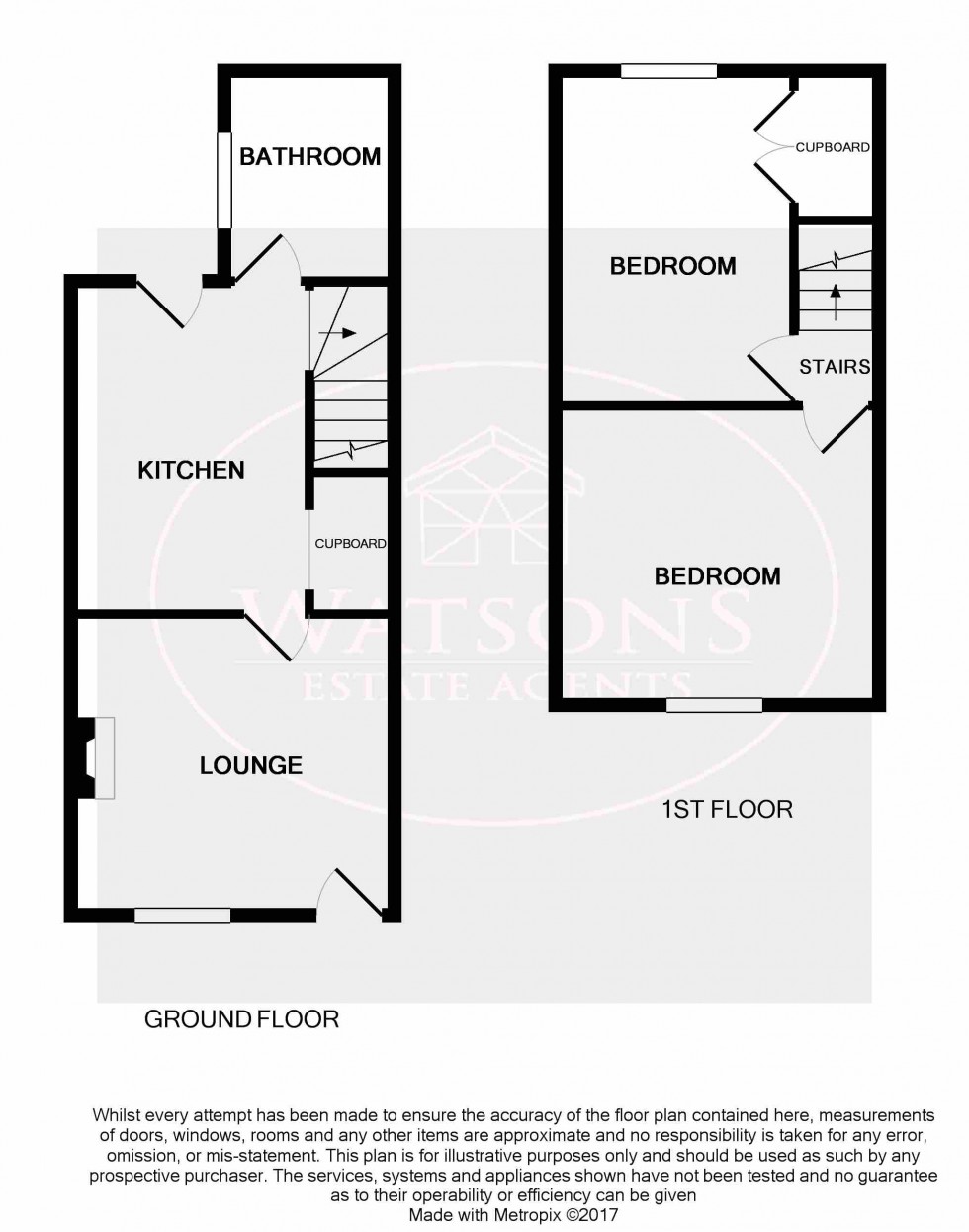 Floorplan for Kimberley, Nottingham