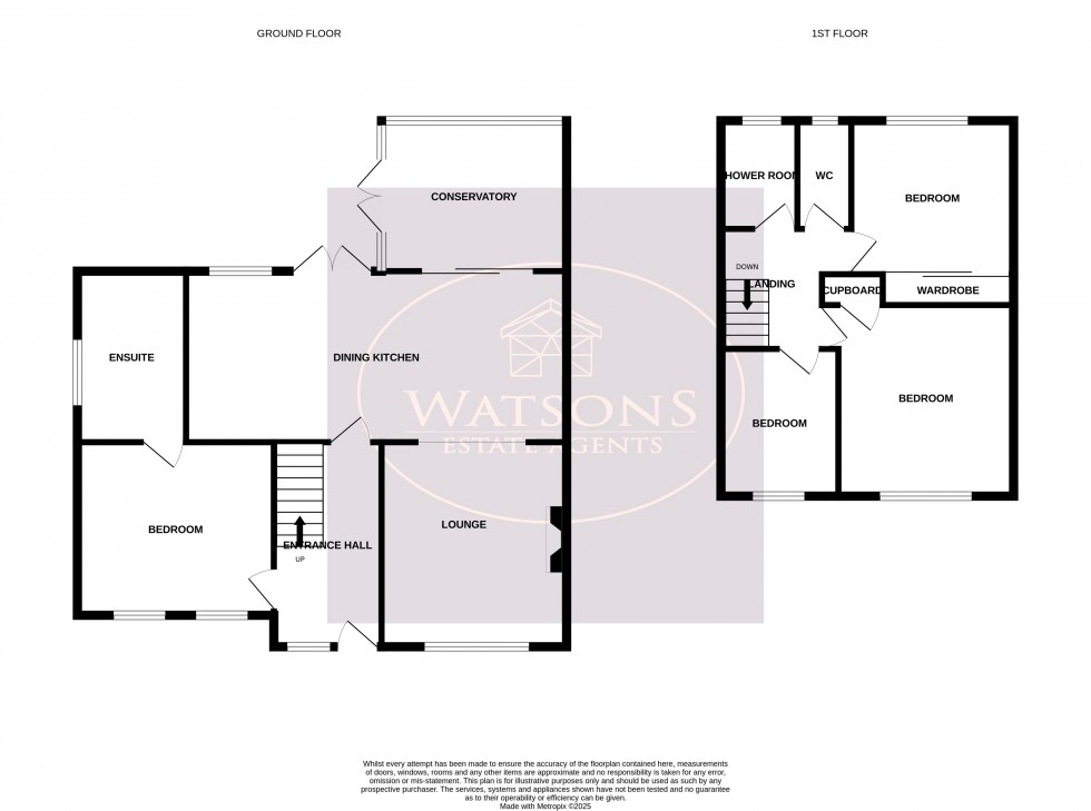 Floorplan for Lovell Close, Nottingham