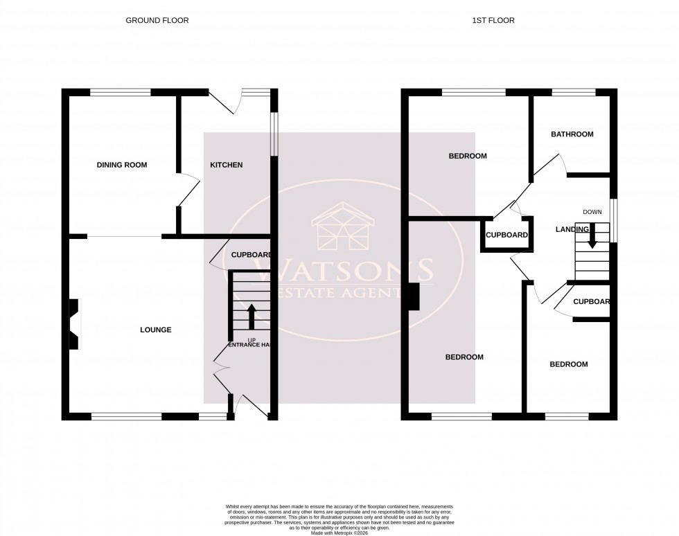 Floorplan for Scott Close, Nottingham