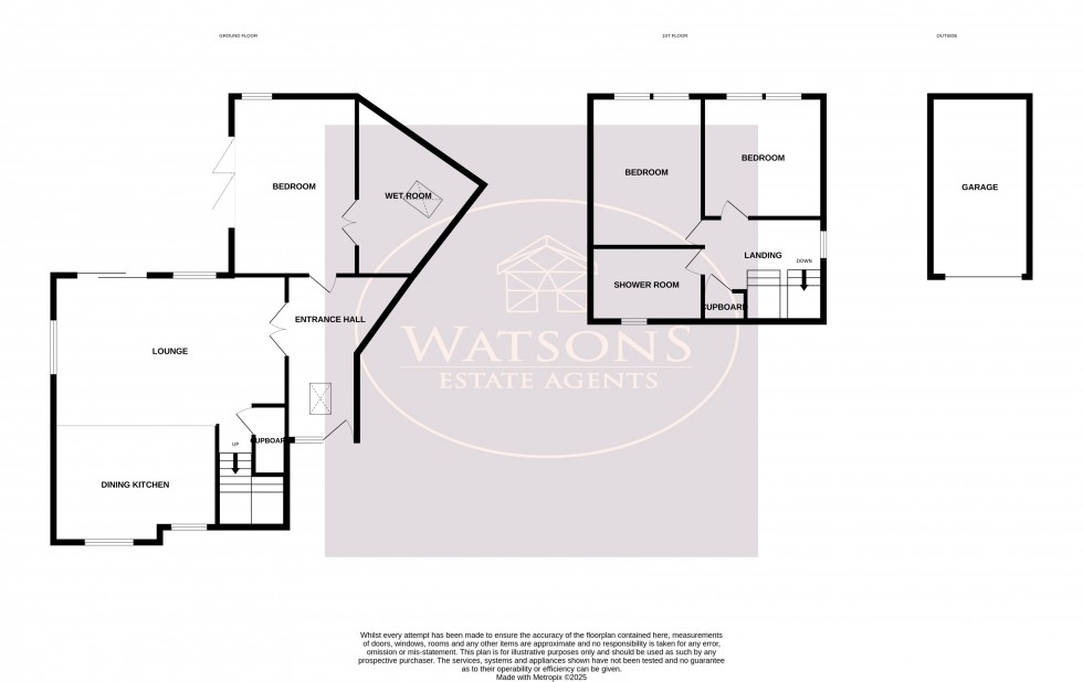 Floorplan for Lawn Close, Heanor, Derbyshire