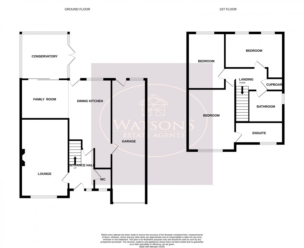 Floorplan for Nuthall, Nottingham