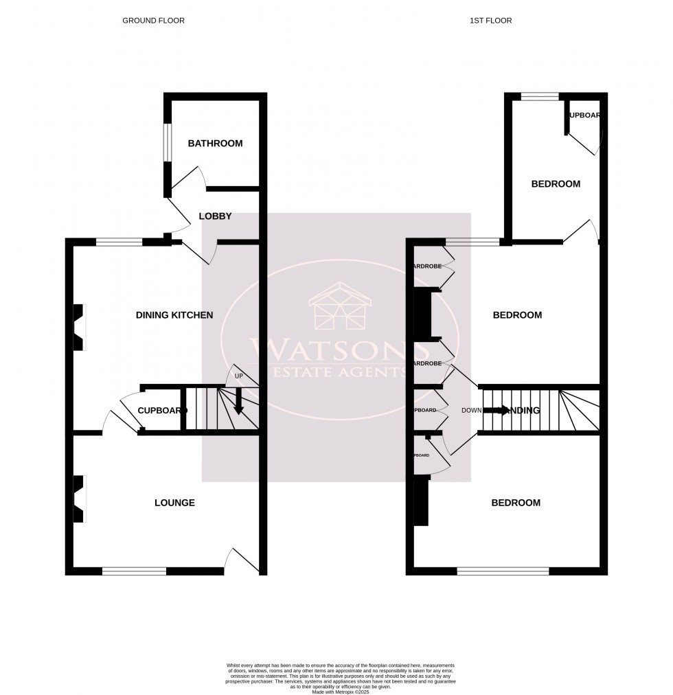 Floorplan for Eastwood, Nottingham