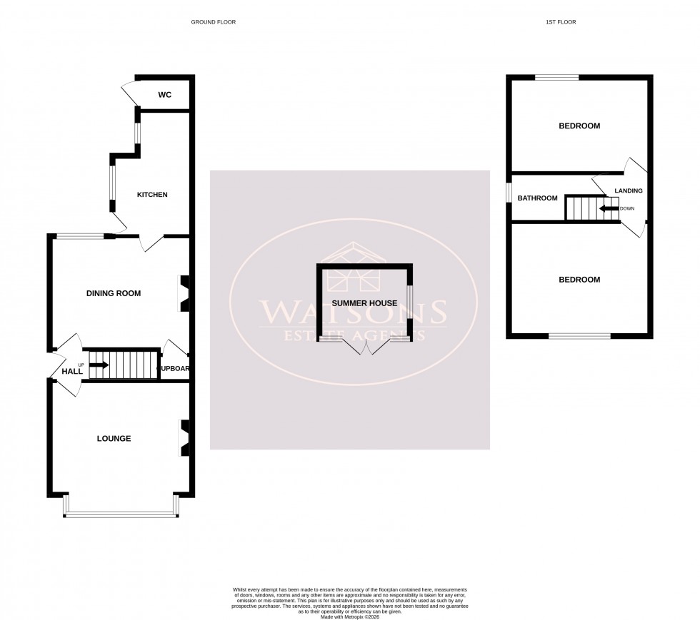 Floorplan for Eastfield Road, Ripley, Derbyshire