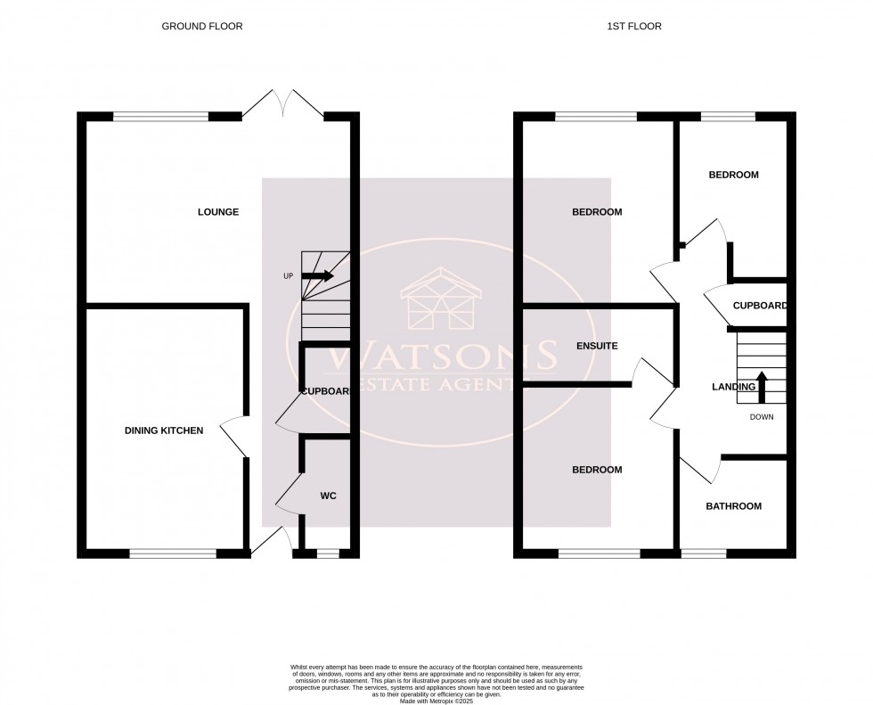 Floorplan for Newthorpe, Nottingham