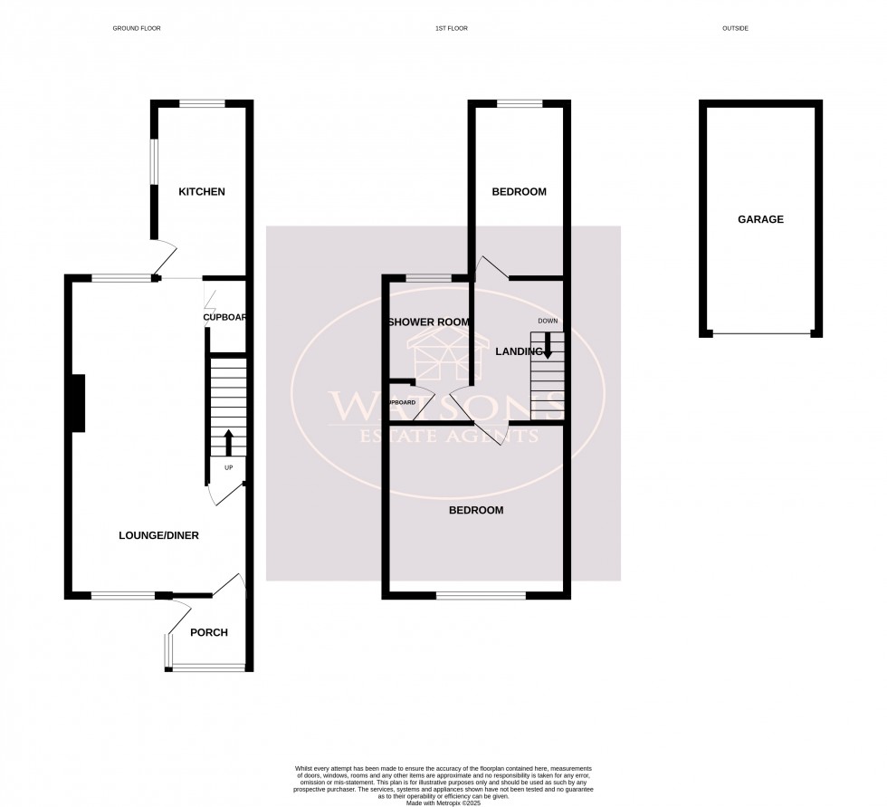 Floorplan for Butterley Row, Ripley, Derbyshire