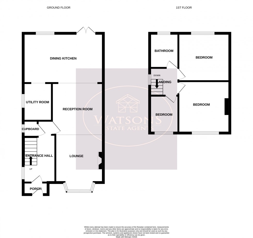 Floorplan for Watnall, Nottingham