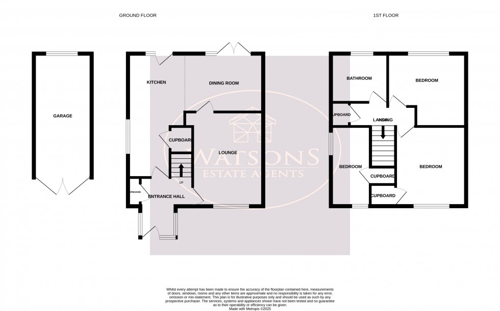 Floorplan for Yatesbury Crescent, Nottingham