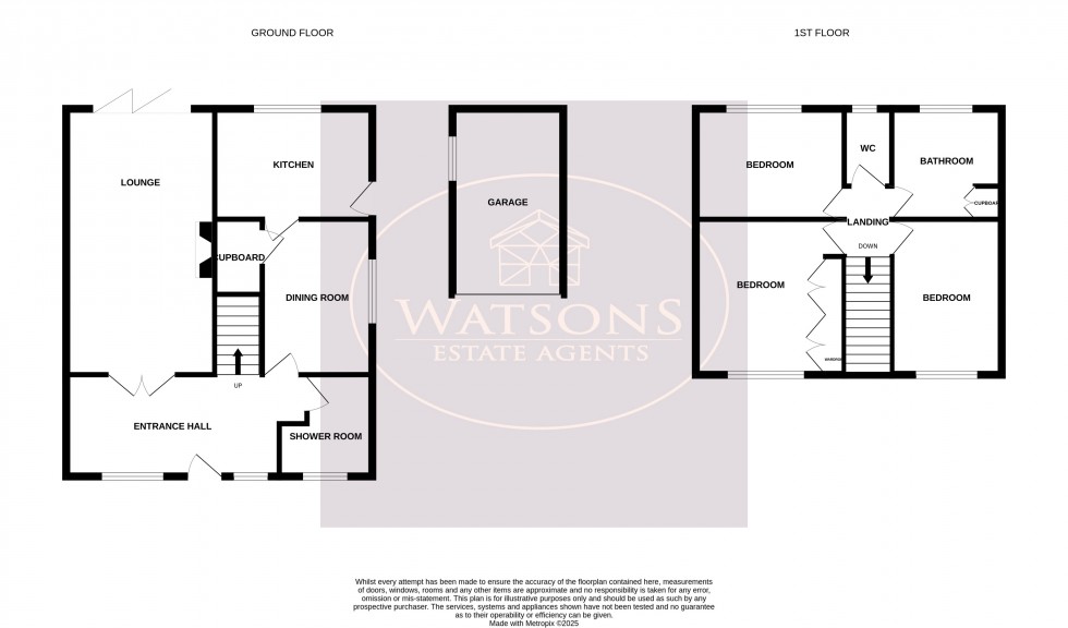 Floorplan for Eastwood, Nottingham